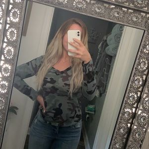 Camo top